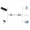 Gembird A-OTG-CMAF3-01 Καλώδιο USB, USB‑C σε USB‑A, 0,2 m, μαύρο