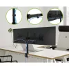 Techly 13-27 ίντσες Βάση γραφείου για 2 οθόνες με σφιγκτήρα ICA-LCD 482-D