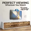 Techly 13-30 ίντσες Επιτοίχια βάση για LED LCD TV πλήρως κινητή ICA-LCD 201BK