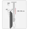 Techly 37-70 Τηλεσκοπική οροφής μακριά βάση LED TV LCD ICA-CPLB 946L