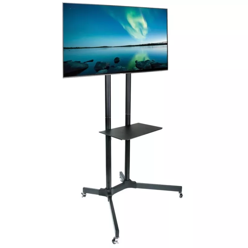 Techly Βάση δαπέδου με ράφι για LCD/LED/Plasma 30-65 ίντσες ICA-TR6