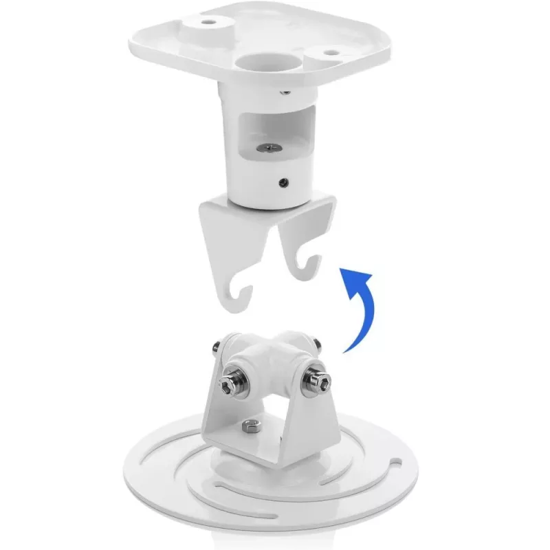 Techly Universal βάση οροφής για προβολέα, Λευκό ICA-PM 100WH