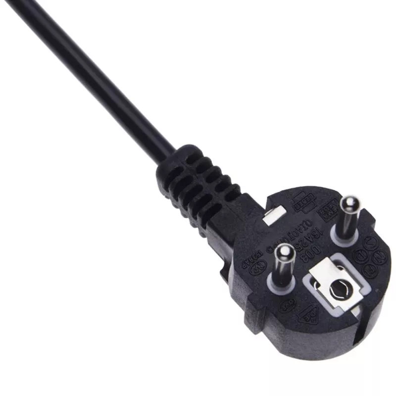 Techly I-CASE STRIP-81UD μονάδα διανομής ισχύος (PDU) 8 υποδοχές AC 1U Μαύρο, Κόκκινο