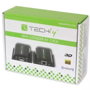 Techly Επέκταση HDMI Full HD μέσω καλωδίου Cat.5E / 6 / 6A / 7 max. 60 m Autoregulated IDATA EXT-E70I