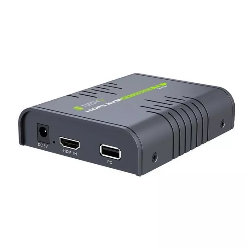 Techly IDATA HDMI-KVM2 Επέκταση KVM πομπός & δέκτης