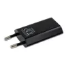Techly Compact Φορτιστής USB 1A Ευρωπαϊκό βύσμα Μαύρο