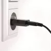 Techly Compact Φορτιστής USB 1A Ευρωπαϊκό βύσμα Μαύρο