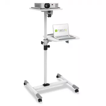 Techly Universal τρόλεϊ για φορητό υπολογιστή / προβολέα, Λευκό ICA-TB TPM-6