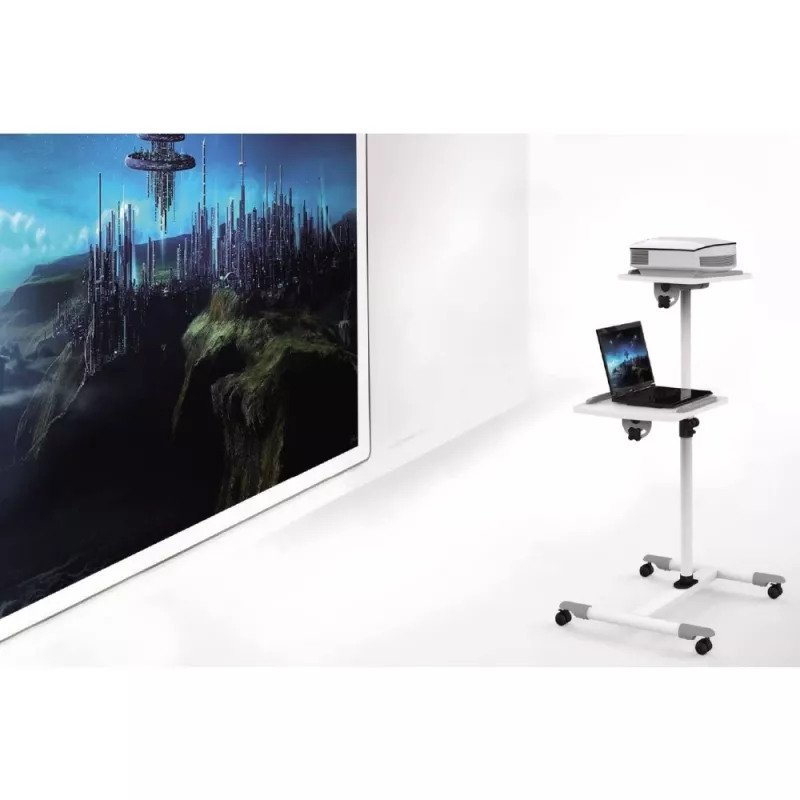 Techly Universal τρόλεϊ για φορητό υπολογιστή / προβολέα, Λευκό ICA-TB TPM-6