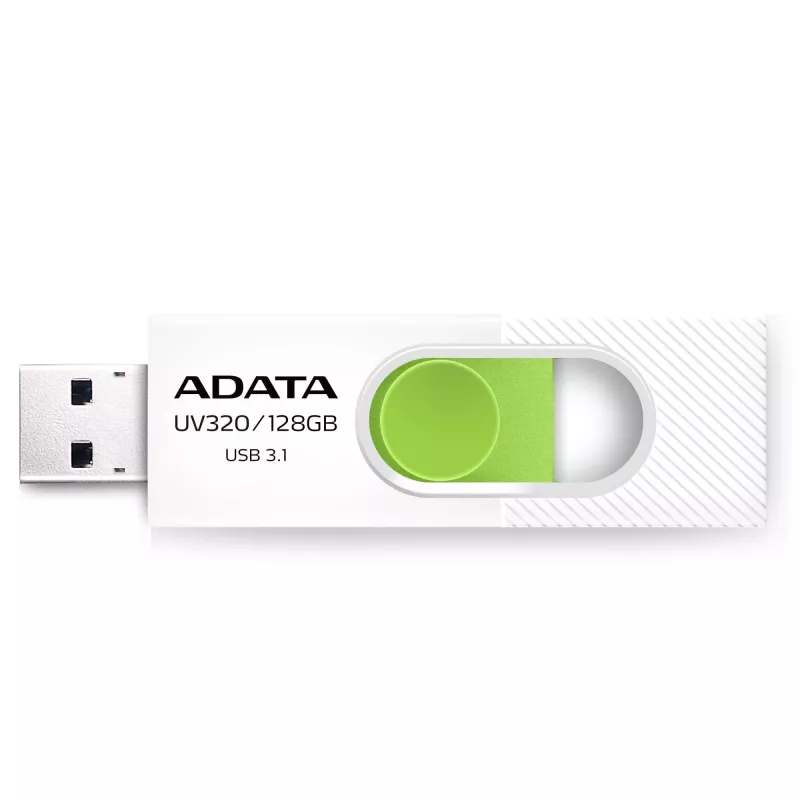 ADATA UV320 USB stick 128 GB USB Type-A 3.2 Gen 1 (3.1 Gen 1) Πράσινο, Λευκό