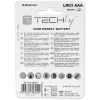 Techly Blister 4 μπαταρίες High Power Mini Stilo AAA Αλκαλικές LR03 1,5V IBT-KAL-LR03T