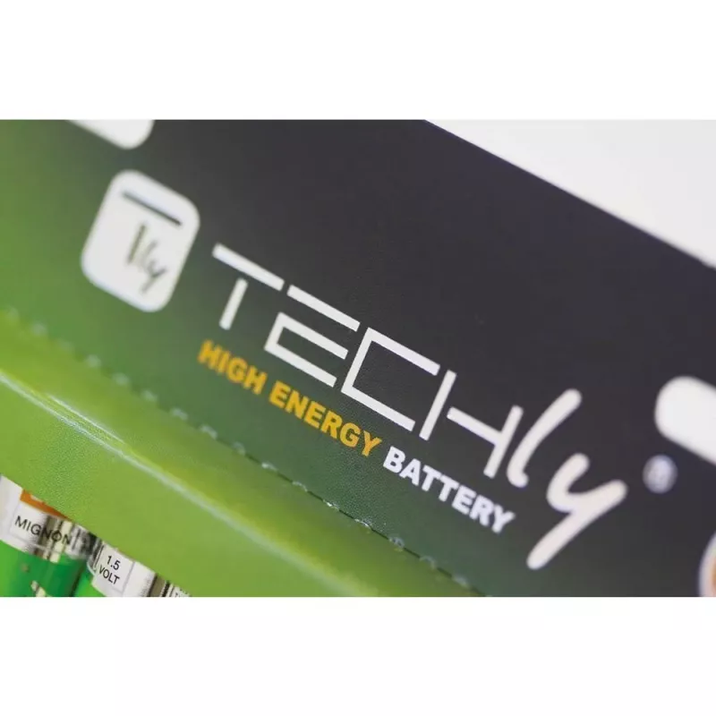 Techly Blister 4 μπαταρίες AA Αλκαλικές High Power Stilo LR06 1,5V IBT-KAL-LR06T