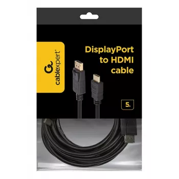 GEMBIRD Καλώδιο DisplayPort σε HDMI 5 m