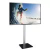 Βάση/Στήριξη TV Techly ICA-TR11 177,8 cm (70 ίντσες) Μαύρο, Ασημί