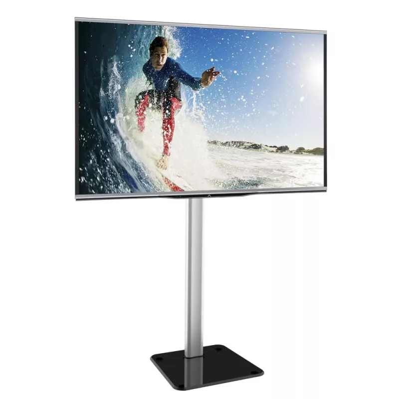 Βάση/Στήριξη TV Techly ICA-TR11 177,8 cm (70 ίντσες) Μαύρο, Ασημί