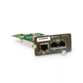 Κάρτα Vertiv Liebert IntelliSlot Unity, Εσωτερική, Ενσύρματη, RJ-45, Ethernet, 100 Mbit/s
