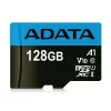 Μνήμη Flash MicroSDXC ADATA 128 GB UHS‑I Class 10 — 85 MB/s ανάγνωση, 25 MB/s εγγραφή, αδιάβροχη, με προσαρμογέα SD