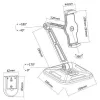Βάση Techly ICA-TBL 2801 Παθητική βάση Tablet/UMPC Μαύρο