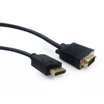 Καλώδιο προσαρμογέα GEMBIRD DisplayPort σε VGA 2,0 m, Μαύρο