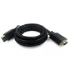 Καλώδιο προσαρμογέα GEMBIRD DisplayPort σε VGA 2,0 m, Μαύρο