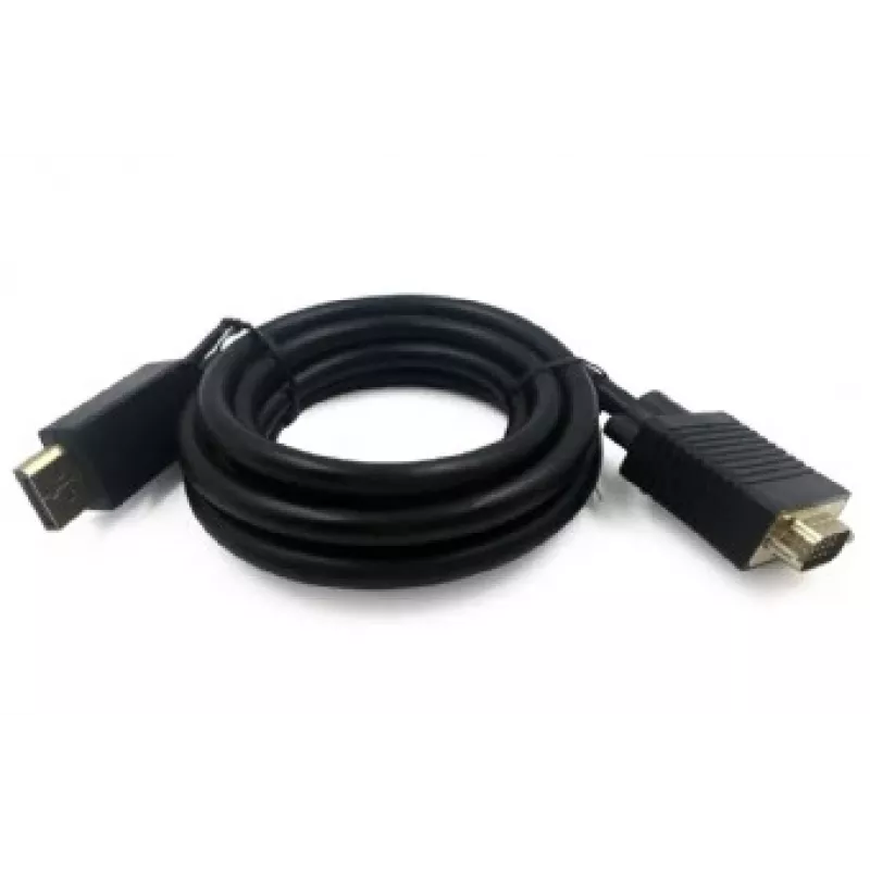 Καλώδιο προσαρμογέα GEMBIRD DisplayPort σε VGA 2,0 m, Μαύρο
