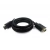 Καλώδιο προσαρμογέα GEMBIRD DisplayPort σε VGA 2,0 m, Μαύρο