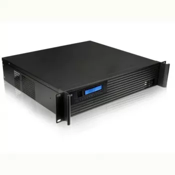 Κουτί rack server TECHLY I-CASE IPC-240L, 2U, Micro-ATX, 4x υποδοχές 3,5 ιντσών, 1x υποδοχή 5,25 ιντσών, 465x400x88,8 mm, μαύρο