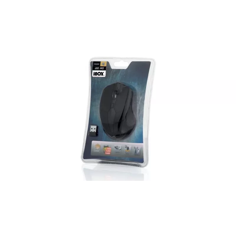 IBOX I005 Pro – ποντίκι, αμφίχειρο, RF Wireless, Laser, 1600 dpi