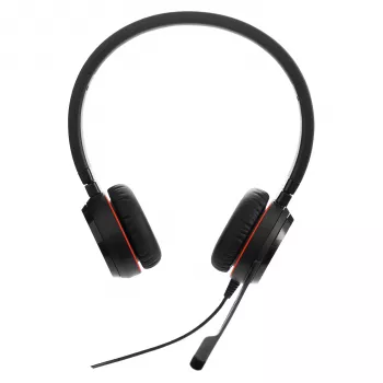 Jabra Evolve 20SE MS Stereo, ενσύρματο, γραφείο/call center, 150 - 7000 Hz, 132 g, ακουστικό, μαύρο