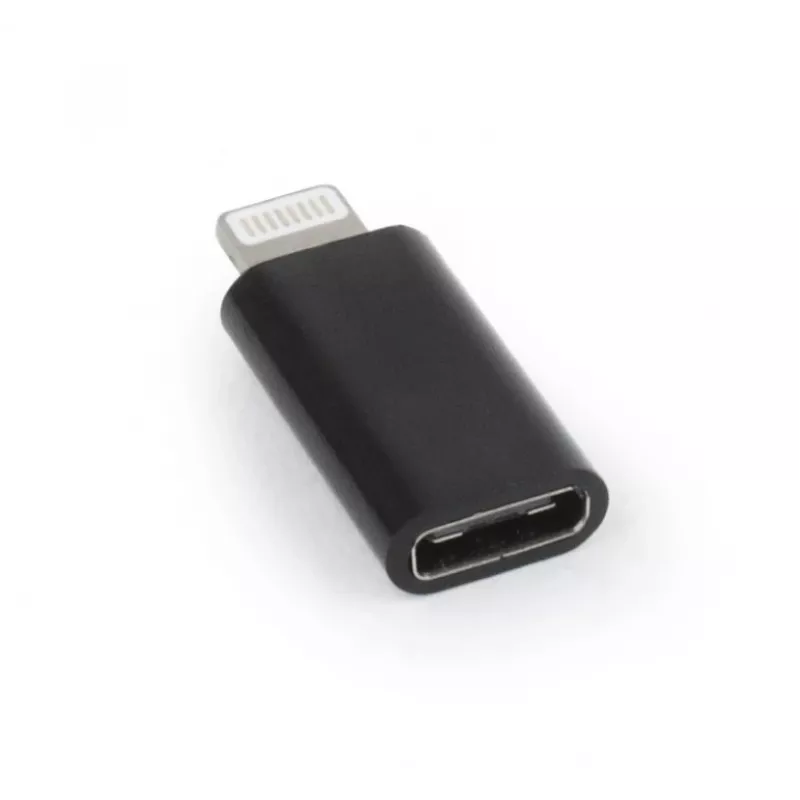 Gembird A-USB-CF8PM-01 προσαρμογέας καλωδίου USB Type-C 8-Pin σε..., μαύρο
