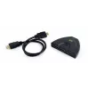 Hub διασύνδεσης HDMI Gembird DSW-HDMI-35 — 3 θύρες, HDMI, καλώδιο 0,5 m, μαύρο