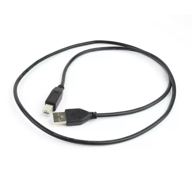 GEMBIRD καλώδιο USB 2.0 Type-A σε USB Type-B 1m, μαύρο