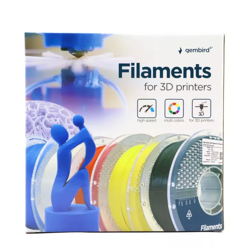 Υλικό 3D εκτύπωσης Gembird 3DP-ABS1.75-01-B ABS Navy 1 kg