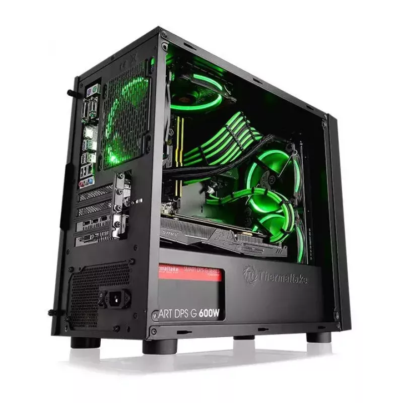 Κουτί PC Thermaltake Versa H18 Micro Tower μαύρο