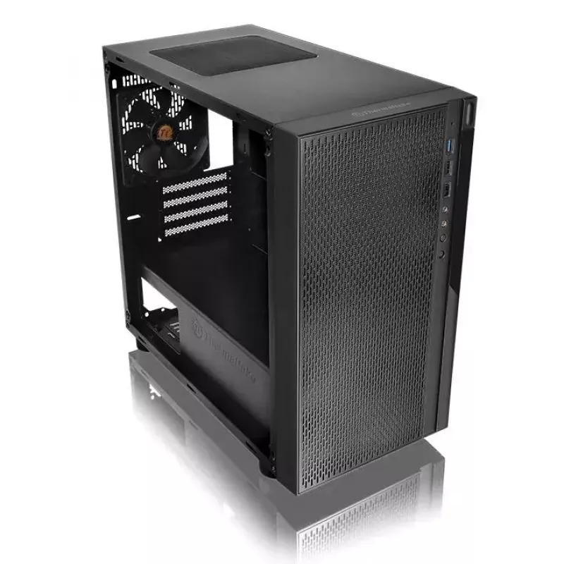 Κουτί PC Thermaltake Versa H18 Micro Tower μαύρο
