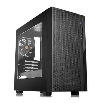Κουτί PC Thermaltake Versa H18 Micro Tower μαύρο