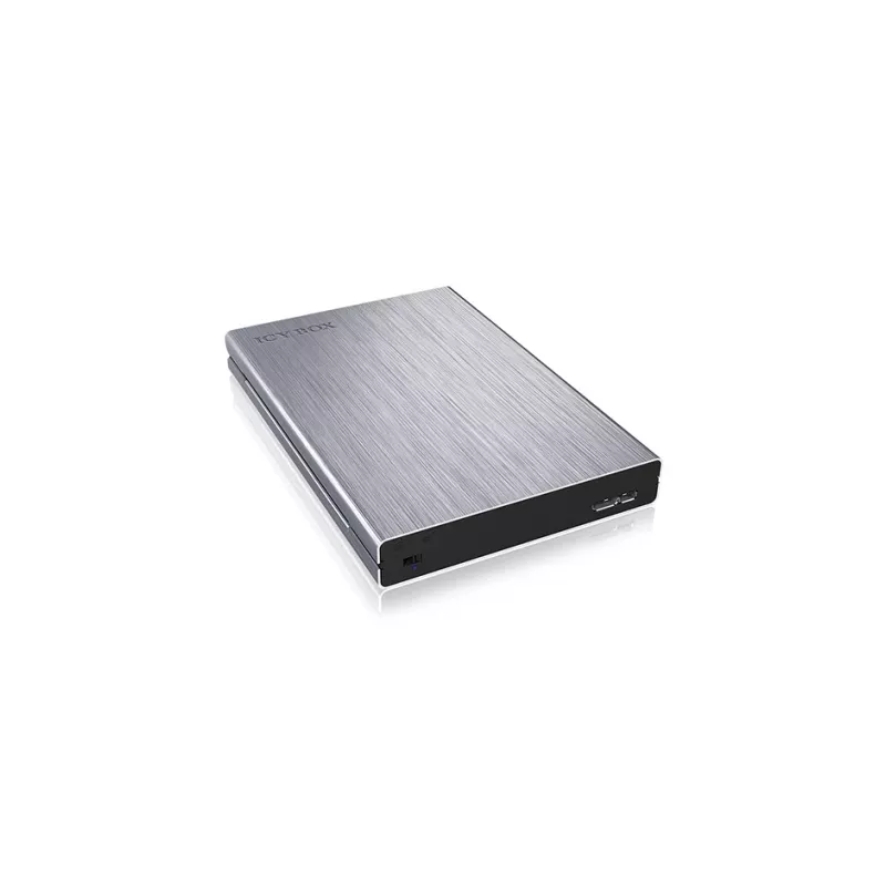ICY BOX IB-241WP Θήκη HDD/SSD ανθρακί, ασημί 2,5 inch