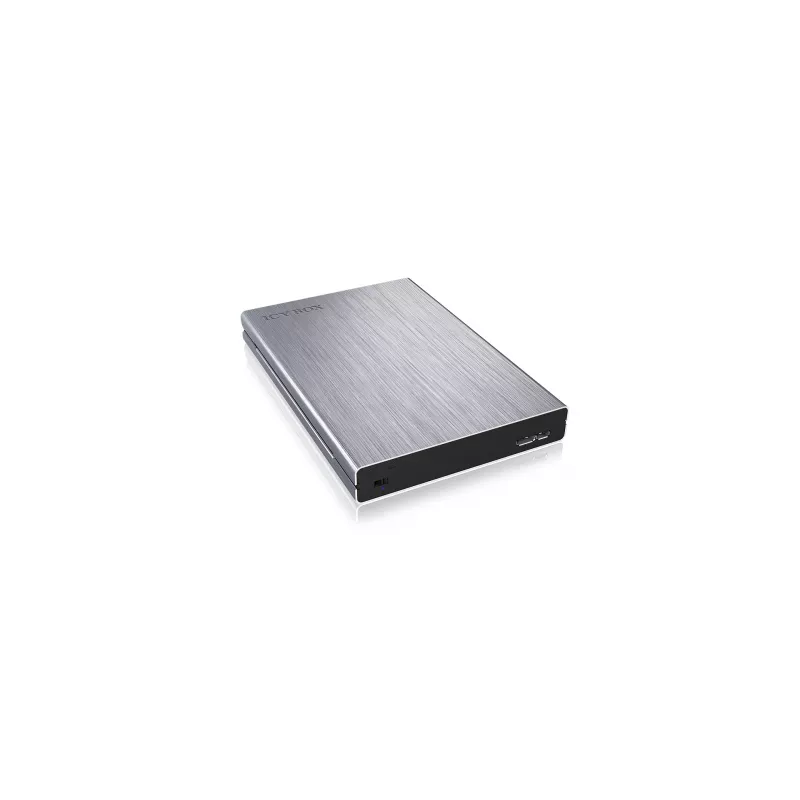 ICY BOX IB-241WP Θήκη HDD/SSD ανθρακί, ασημί 2,5 inch