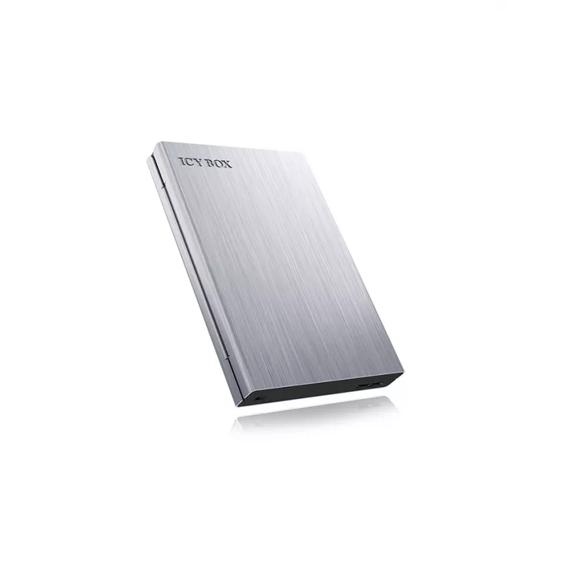 ICY BOX IB-241WP Θήκη HDD/SSD ανθρακί, ασημί 2,5 inch