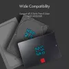 ICY BOX IB-241WP Θήκη HDD/SSD ανθρακί, ασημί 2,5 inch