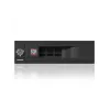 ICY BOX IB-168SK-B αποσπώμενη θήκη χωρίς δίσκο μεταφοράς για σκληρό δίσκο SATA 3,5″ σε θέση 5,25″ (13,3 cm), με κλειδαριά, μαύρη