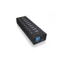 ICY BOX IB-AC6110 USB 3.2 Gen 1 (3.1 Gen 1) Type-B 5000 Mbit/s μαύρο