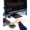 ICY BOX IB-HUB1403 USB 3.2 Gen 1 (3.1 Gen 1) Type-A 5000 Mbit/s μαύρο