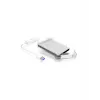 ICY BOX IB-AC703-U3 Θήκη HDD/SSD λευκή 2,5 inch
