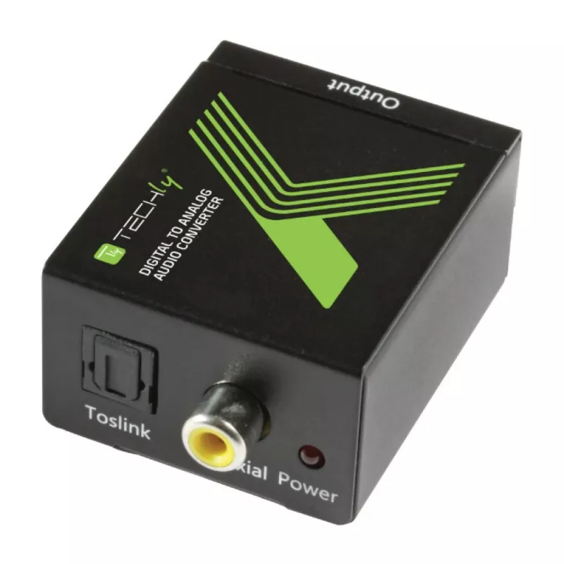Techly Μετατροπέας ήχου SPDIF ψηφιακό σε αναλογικό IDATA SPDIF-3
