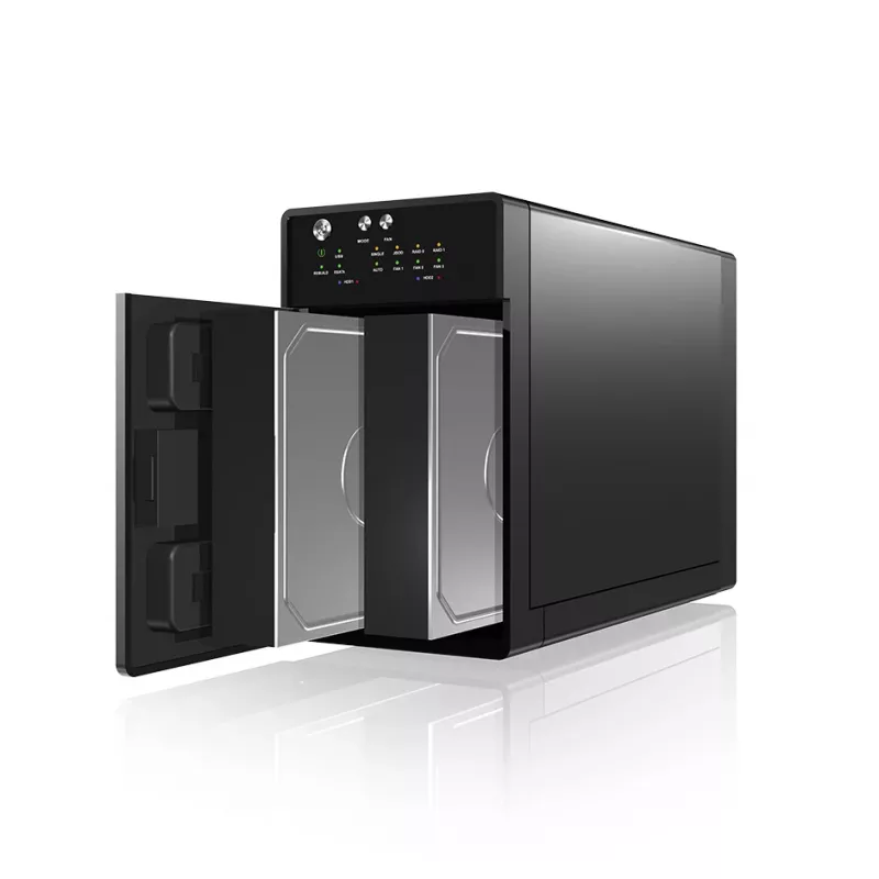ICY BOX IB-RD3620SU3 Συστοιχία δίσκων 0 TB Desktop μαύρη