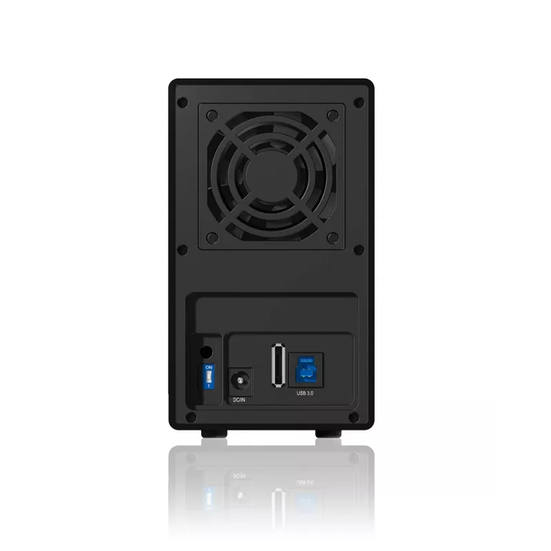 ICY BOX IB-RD3620SU3 Συστοιχία δίσκων 0 TB Desktop μαύρη