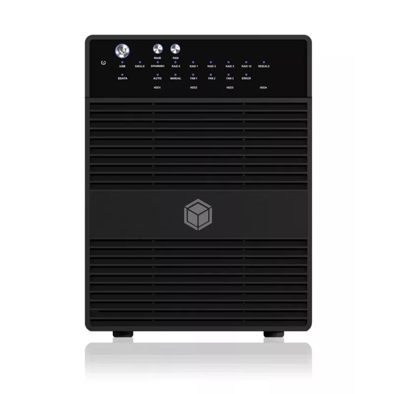 ICY BOX IB-RD3640SU3 Θήκη HDD μαύρη 3,5 inch