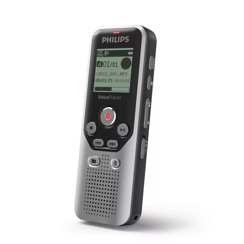 Philips DVT1250 Συσκευή εγγραφής εσωτερική μνήμη & κάρτα Flash μαύρο, γκρι