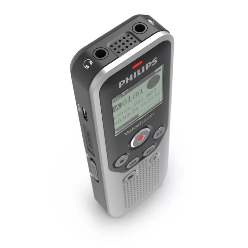 Philips DVT1250 Συσκευή εγγραφής εσωτερική μνήμη & κάρτα Flash μαύρο, γκρι